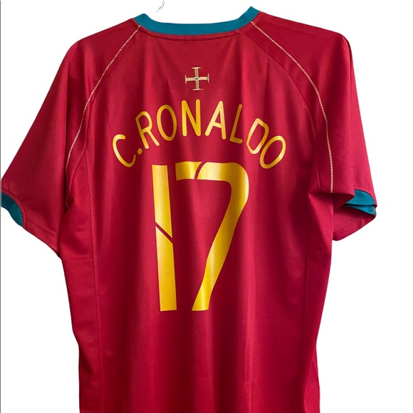 Portugal Cristiano Ronaldo 2006 World Cup Home Jersey - NEVER WORN - Picture 1 of 5